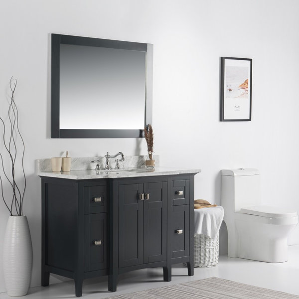 Wildon Home® Smyrna 49'' Freestanding Single Bathroom Vanity with